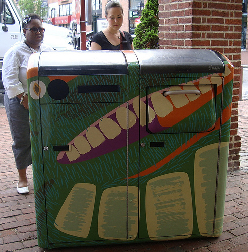 Photo Friday: Philadelphia’s Pretty Litter Critters – BigBelly Trash Compactors