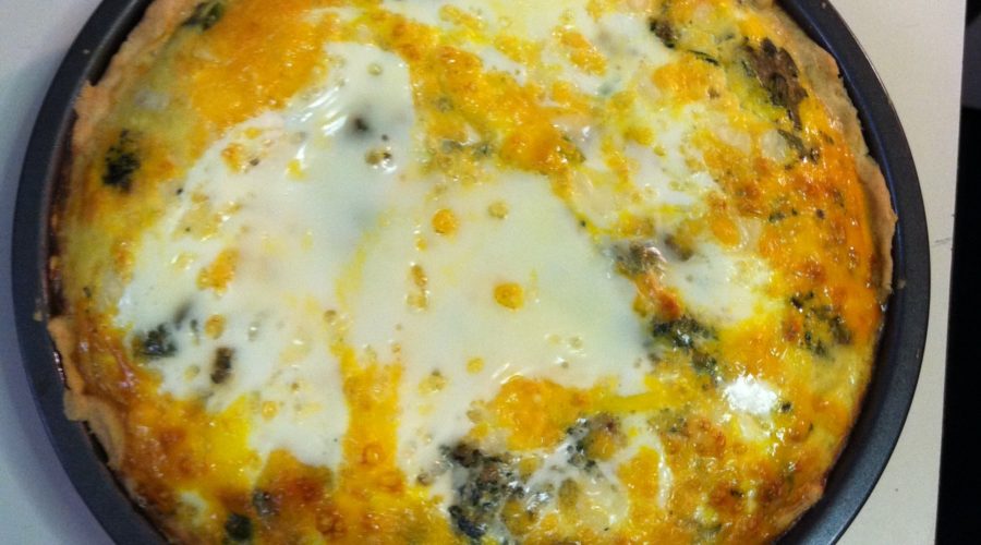 Vegetarian, Gluten-Free Quiche… My half-assed Recipe