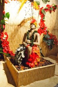 Hula Man at 2012 International Philadelphia Flower Show