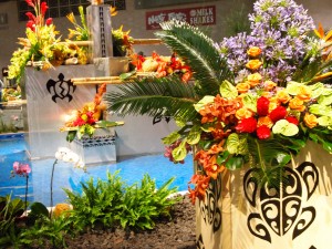 Kukua Exhibit at the 2012 Philadelphia Flower Show to represent Tribal Hawaiian Tattoos