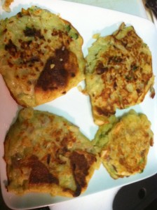 Vegetarian Mexican Latkes - Fiesta in your mouth!