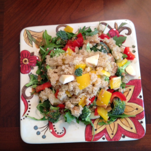 Seasonal Vegetable Quinoa “Risotto”