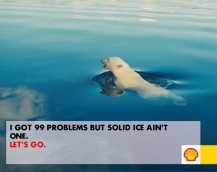 Shell Oil marketing mayhem with their Drill Arctic Campaign