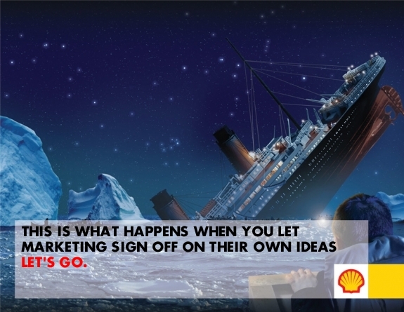 Create your own meme does chaos for Shell Oil marketing campaign