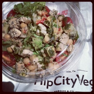 hip city veg salad plant based menu in philadelphia