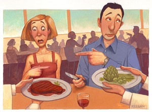 how to date as a vegetarian, vegan, pescetarian or flexitarian