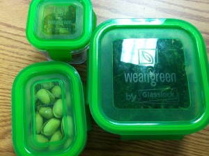 Wean Green reusable glass containers for kitchen storage