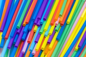 forego the straw to be a little greener