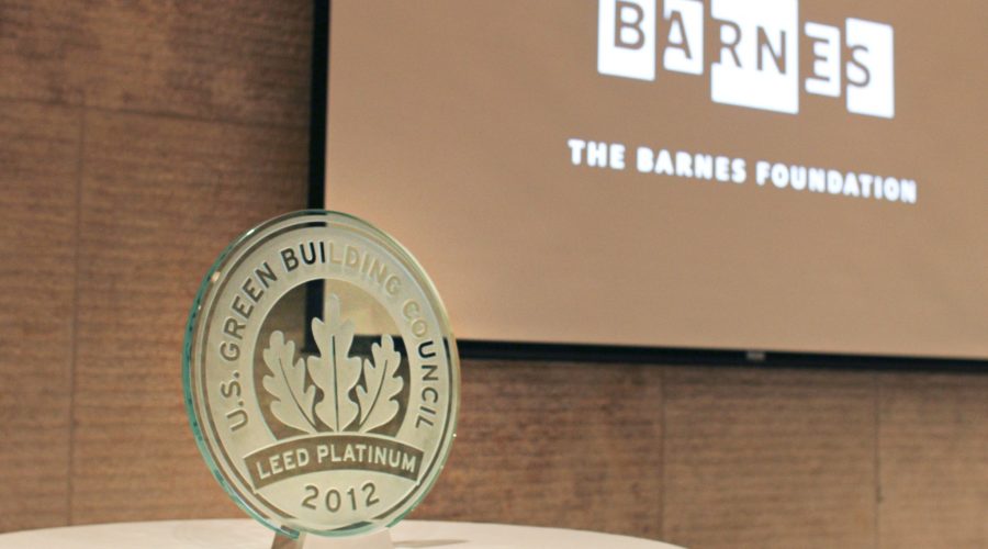 Barnes Foundation is Super Artsy, Super LEED & Part Apple!