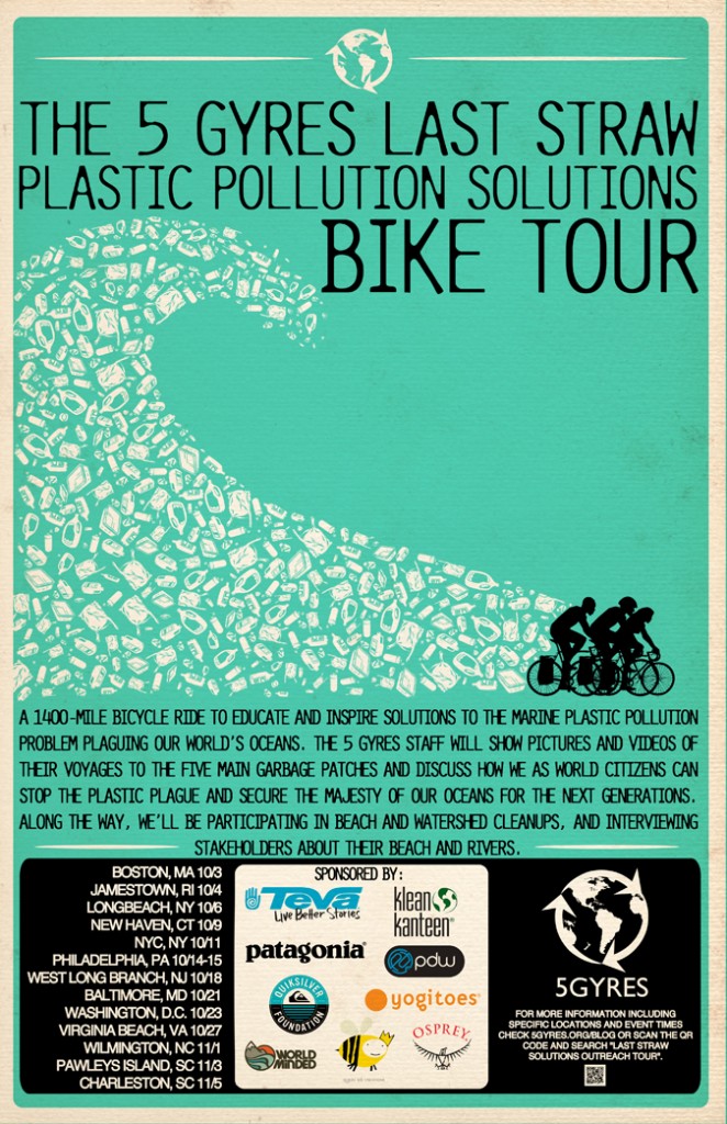 5 Gyres Bike Tour East Coast