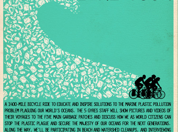 5 Gyres ‘Last Straw’ Pollution Bike Tour is Coming to Philly & You Can Win Free Stuff.