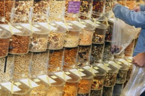 buy in bulk for a more sustainable supermarket trip