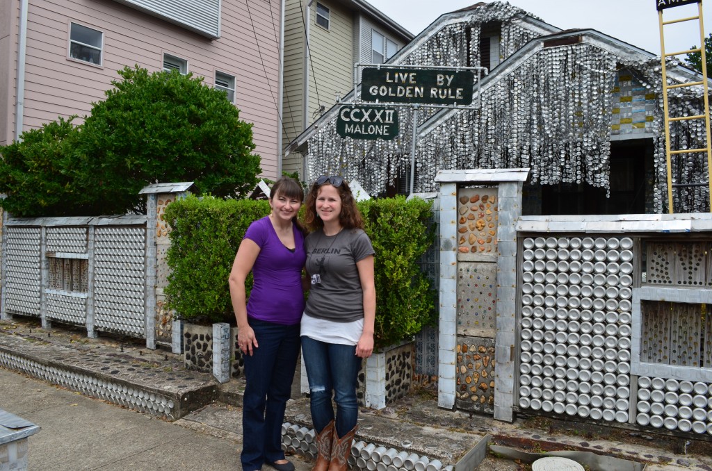 Houston Beer Can House Made of recycled Cans