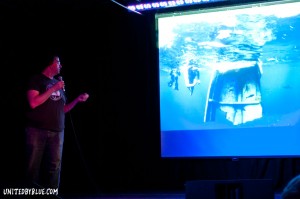 5 gyres show pictures of their plastic pollution studies tour in Philadelphia