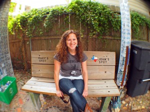 recycled beer can house in Houston, texas