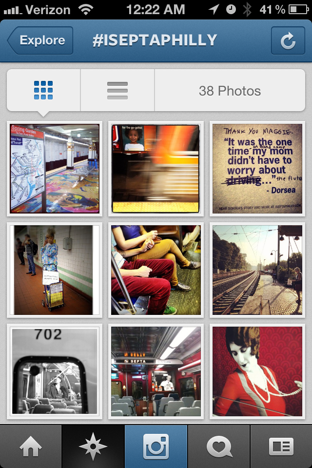 SEPTA Instagram Contest: Take Hipster Photos of Philly Transit