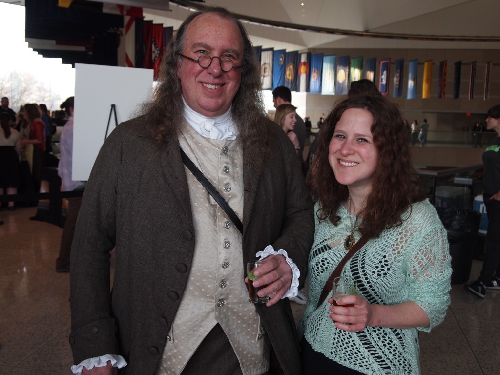 Ben Franklin at the Brewer's Plate 2013