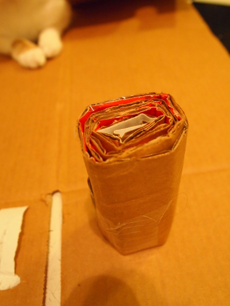 creating your DIY Cat Scratcher