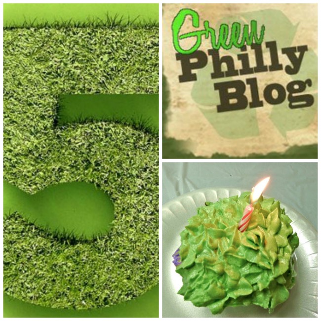 Happy 5th Anniversary, Green Philly Blog!