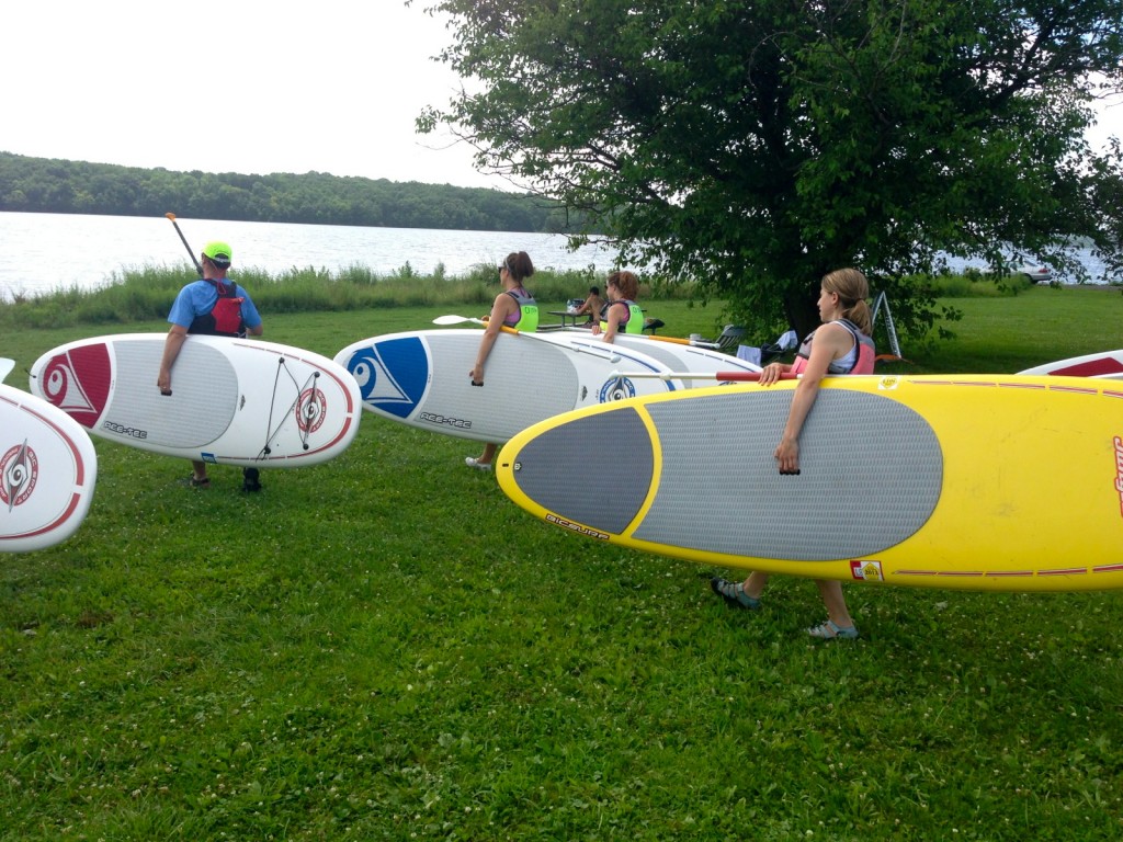 Stand Up Paddle Boarding with LL Bean