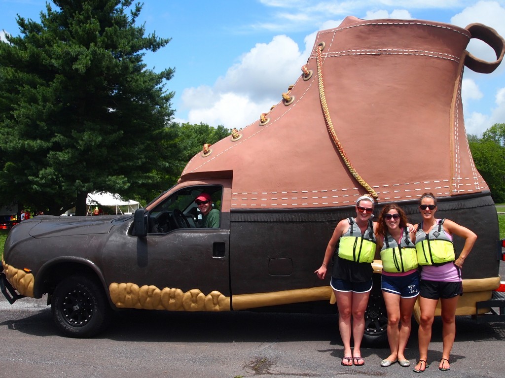LL Bean Bootmobile