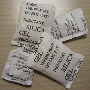 reuse silica packets