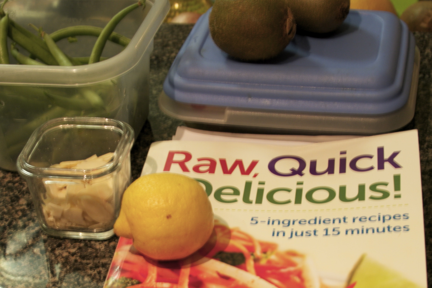 Raw, Quick & Delicious: 15 Min Recipes without Cooking