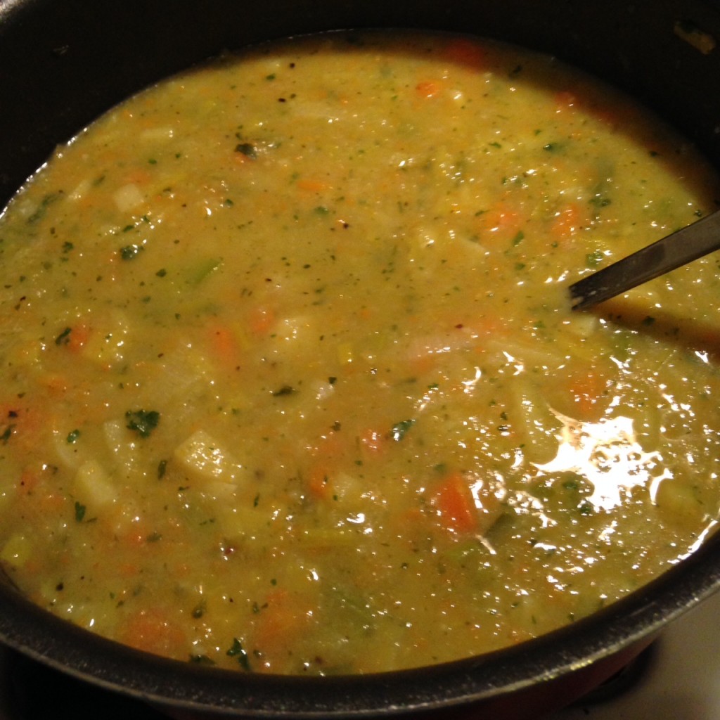 Leek Potato & Carrot Soup - Local & CSA