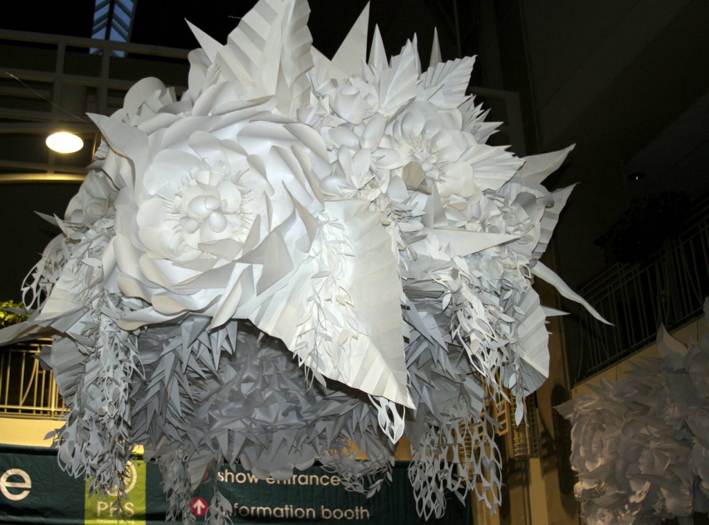 Malinda Swain Origami Philadelphia Flower Show