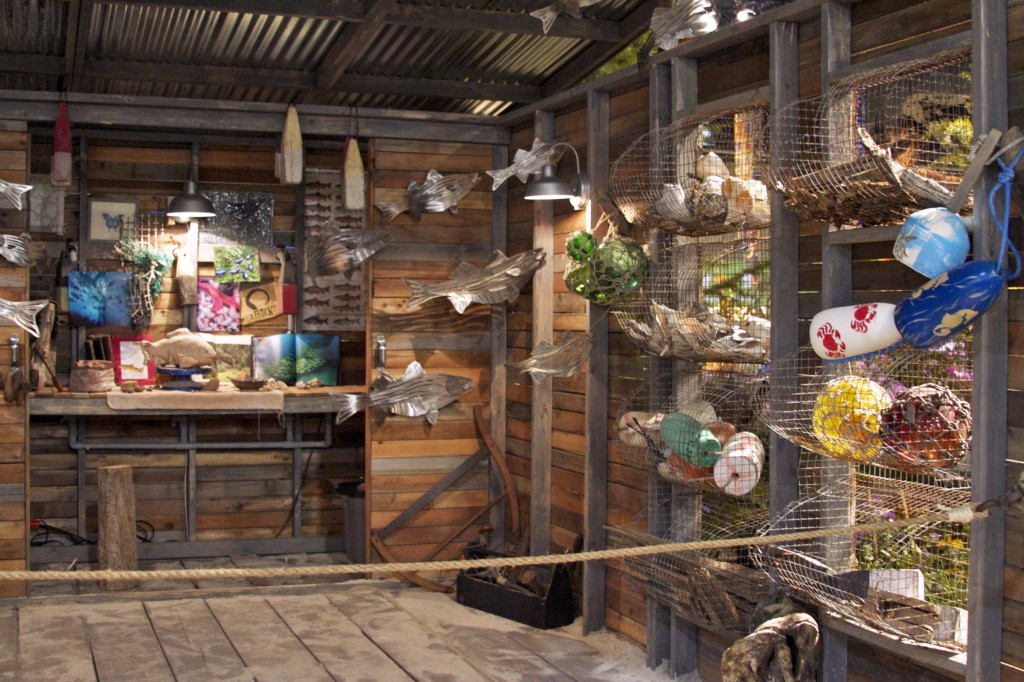Subaru Reclaimed Materials Philadelphia Flower Show Display