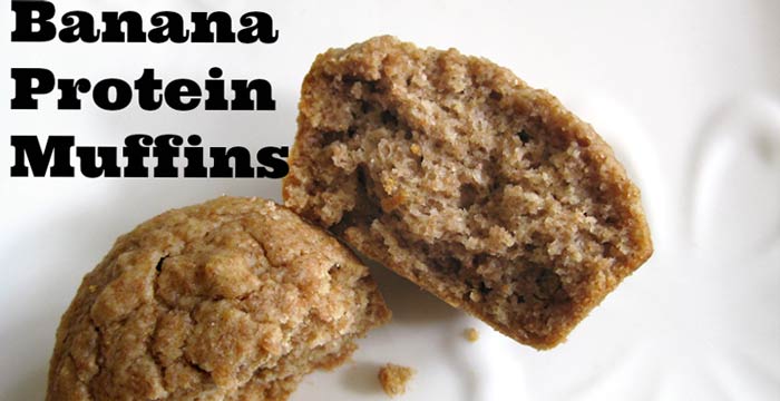 Banana Protein Muffins Recipe