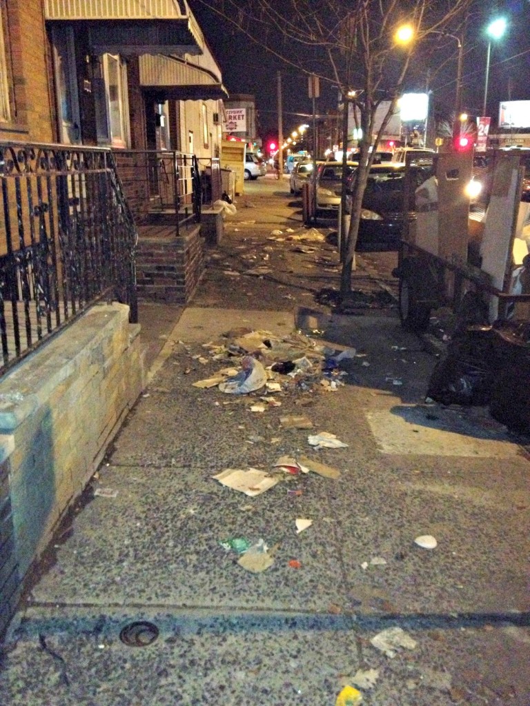 Litter in South Philly