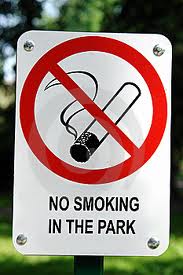 no smoking city parks