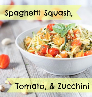 Spaghetti Squash, Tomato & Zucchini Recipe