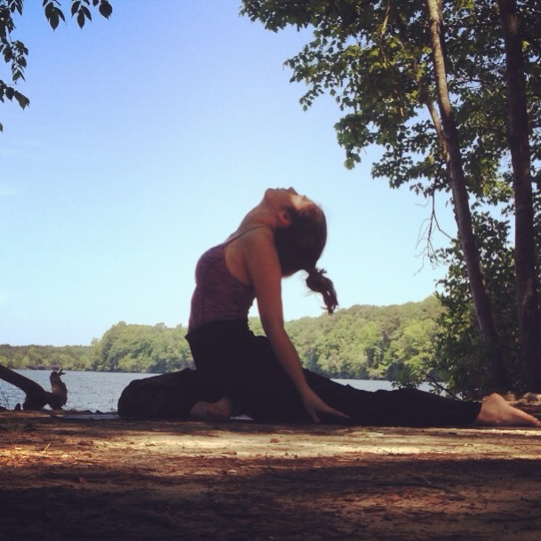 outdoor yoga