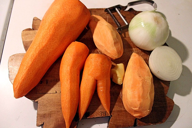 carrot soup ingredients