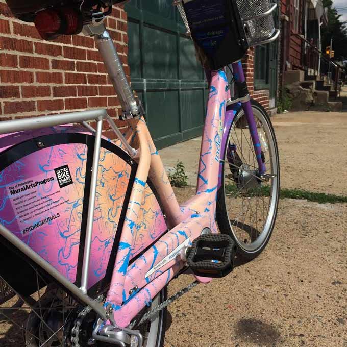 philly mural arts program bike share indego philadelphia 