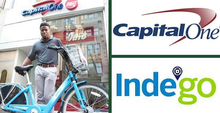 How to save money biking with Indego & Capital One