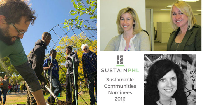 Meet the SustainPHL Nominees: Sustainable Communities