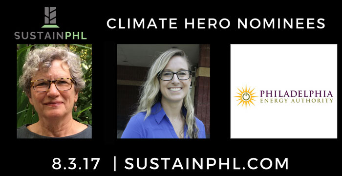 Meet The SustainPHL Nominees: Climate Hero Award