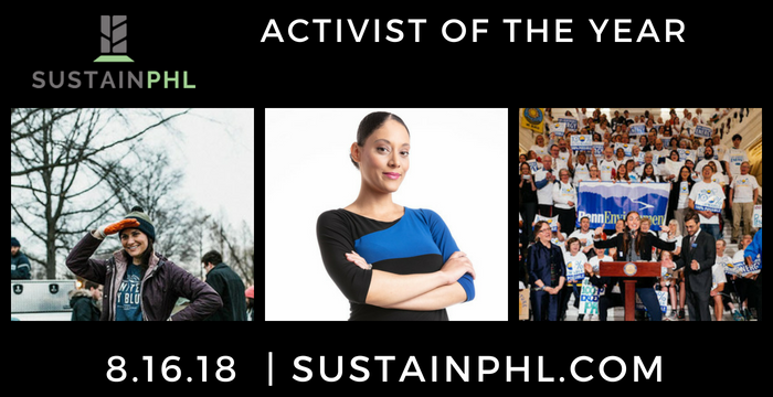 Meet the Sustain PHL Nominees: Activist of the Year