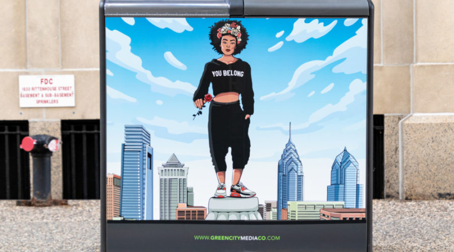 #TRASHCANTAKEOVER Turns Ads Into Art