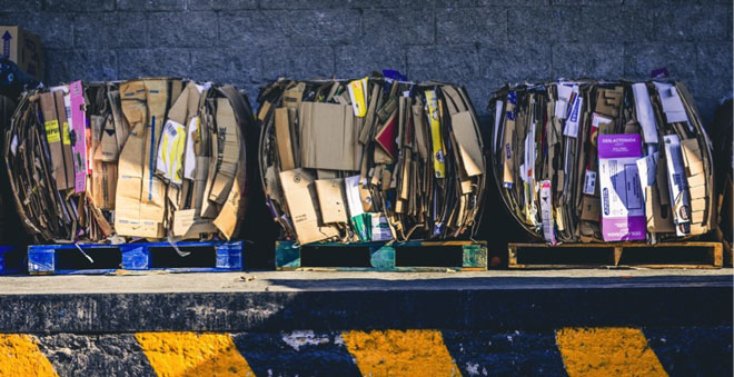 cardboard recycling