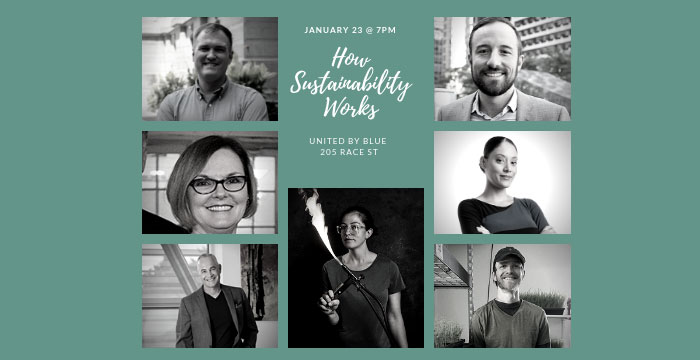 Join us for How Sustainability Works on 1/23!