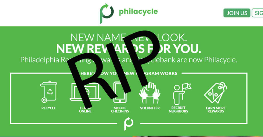 RIP: City Cancels Philacycle Program