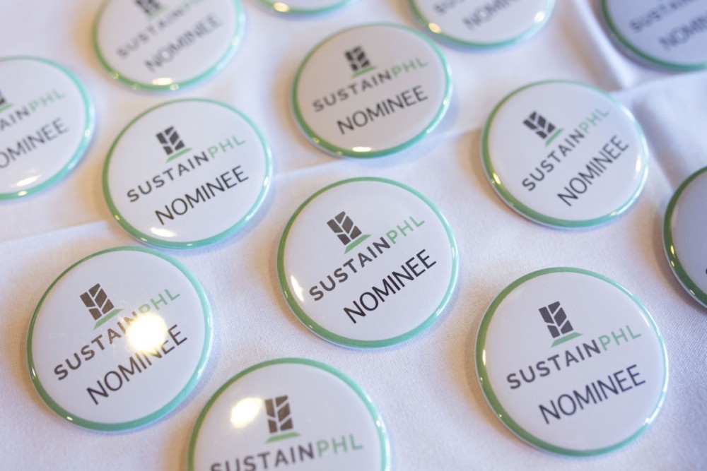 SustainPHL Nominee Buttons
