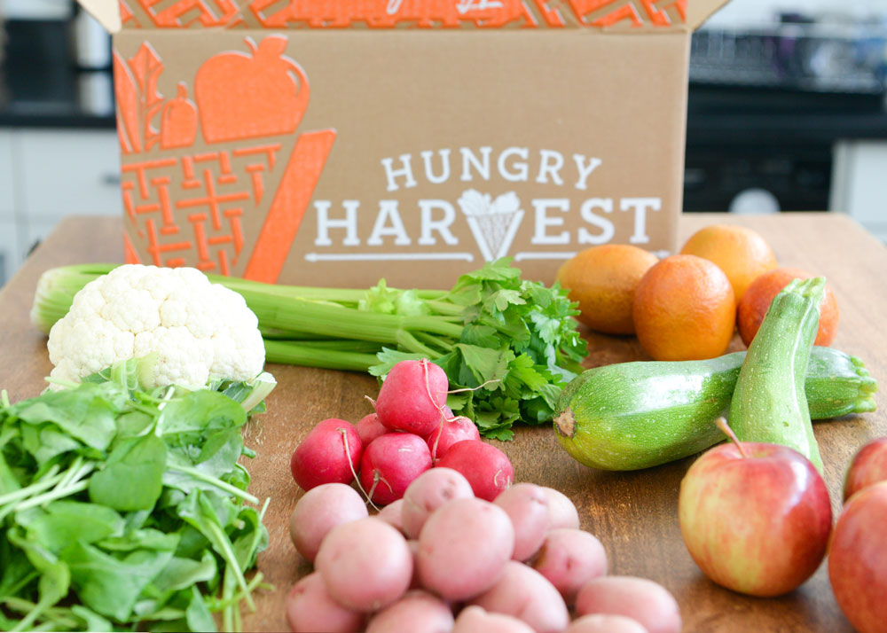 HUngry Harvest box of produce