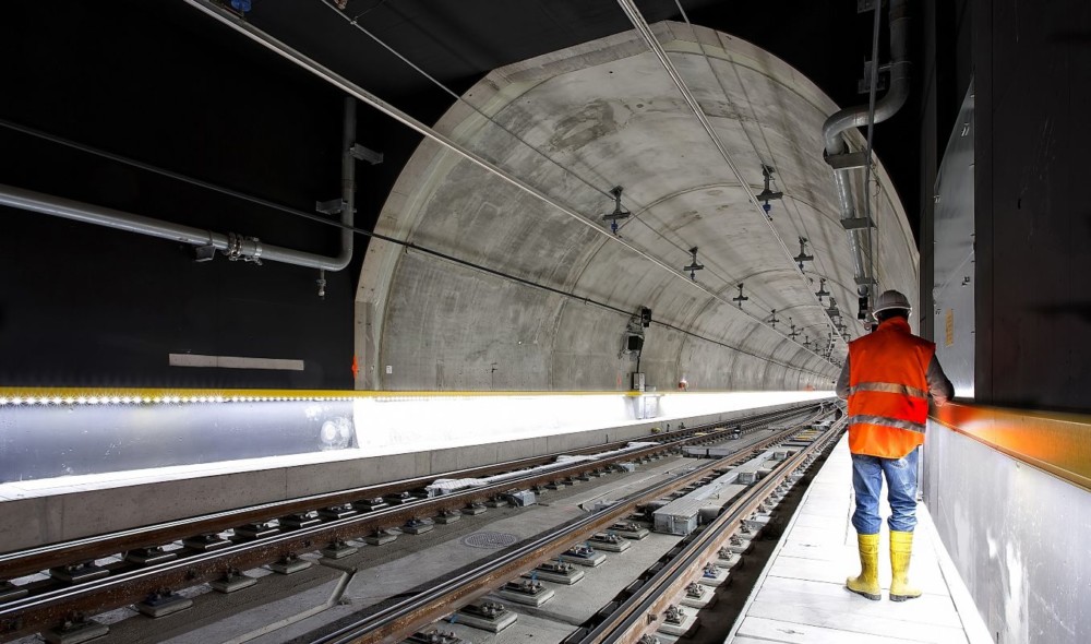 Engineer in Tunnel