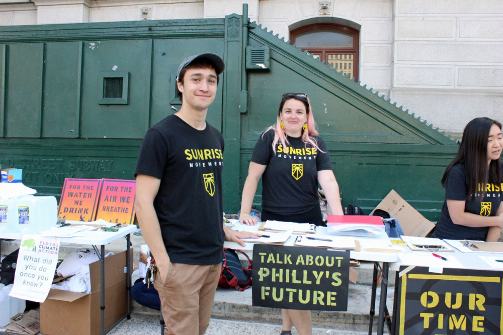 Sunrise Movement Philly Climate Strike