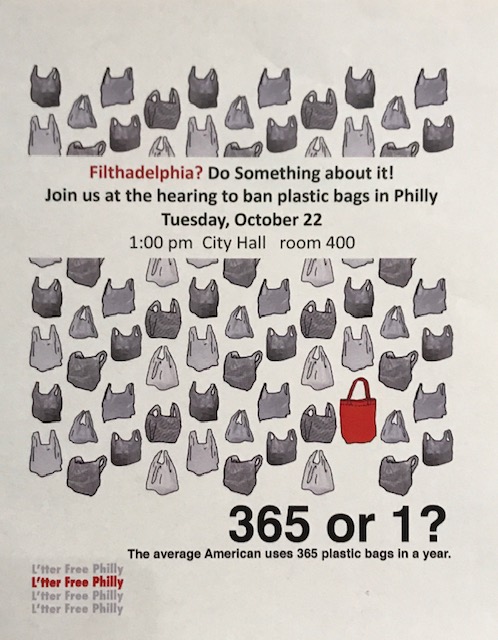 plastic bag hearing philadelphia